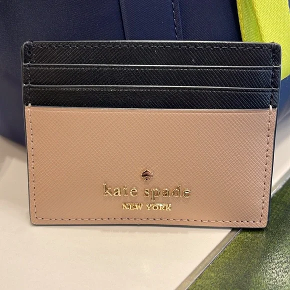 Kate Spade Madison Small Slim Card Holder
Toasted Hazelnut Multi 
NWT - Picture 12 of 16